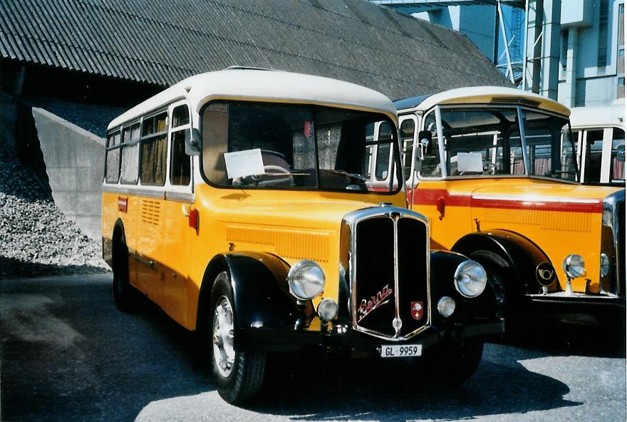 (110'619) - Pfeiffer, H�tten - GL 9959 - Berna/Regazzoni (ex Rieser, H�tten; ex Jelmorini, Tesserete; ex Malfanti, Sonvico) am 30. August 2008 in Niederbipp, Saurertreffen