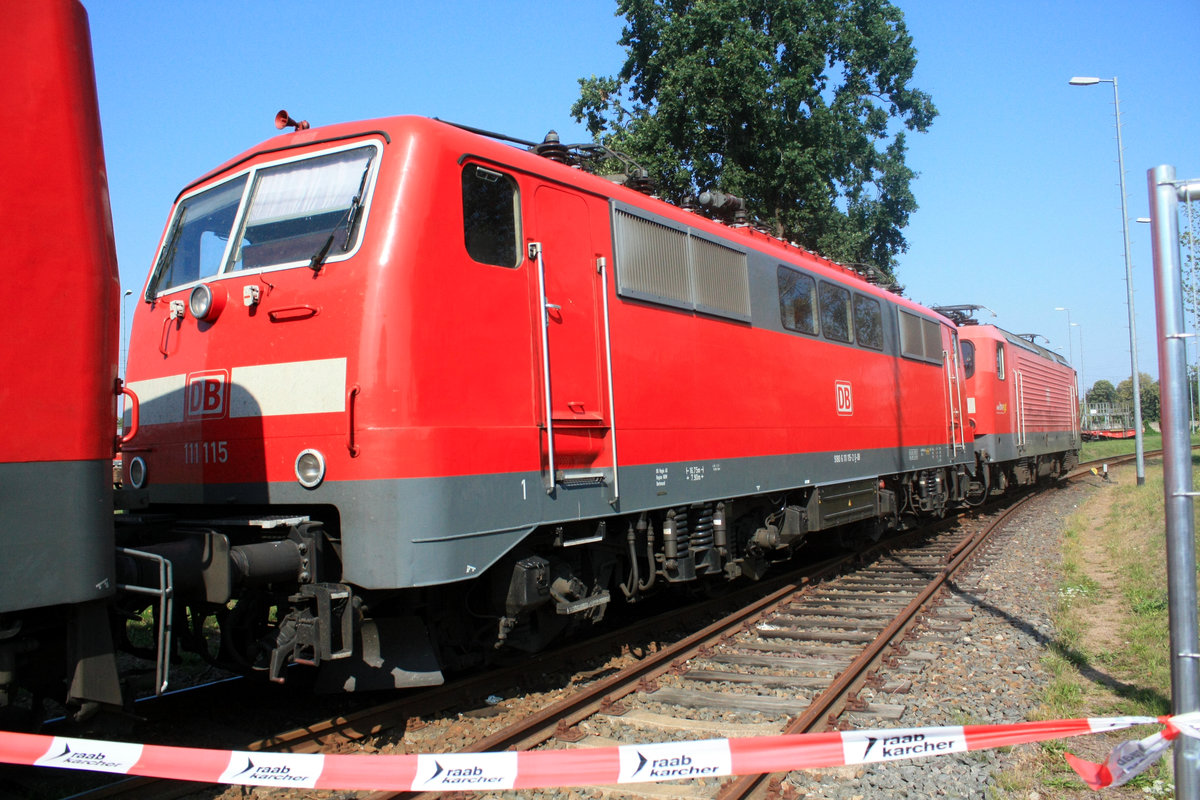 111 115 beim Tag der offenen T�r in Dessau am 31.8.19