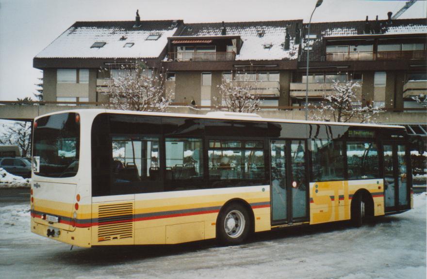 (112'913) - STI Thun - Nr. 5/BE 102'205 - Van Hool (ex Moser, Teuffenthal; ex Burri, Teuffenthal) am 14. Dezember 2008 in Steffisburg, Ziegelei