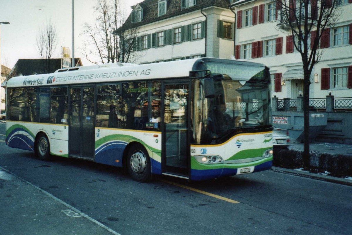 (114'613) - SBK Kreuzlingen - Nr. 88/TG 161'788 - Solaris am 18. Februar 2009 in Kreuzlingen, Brenplatz