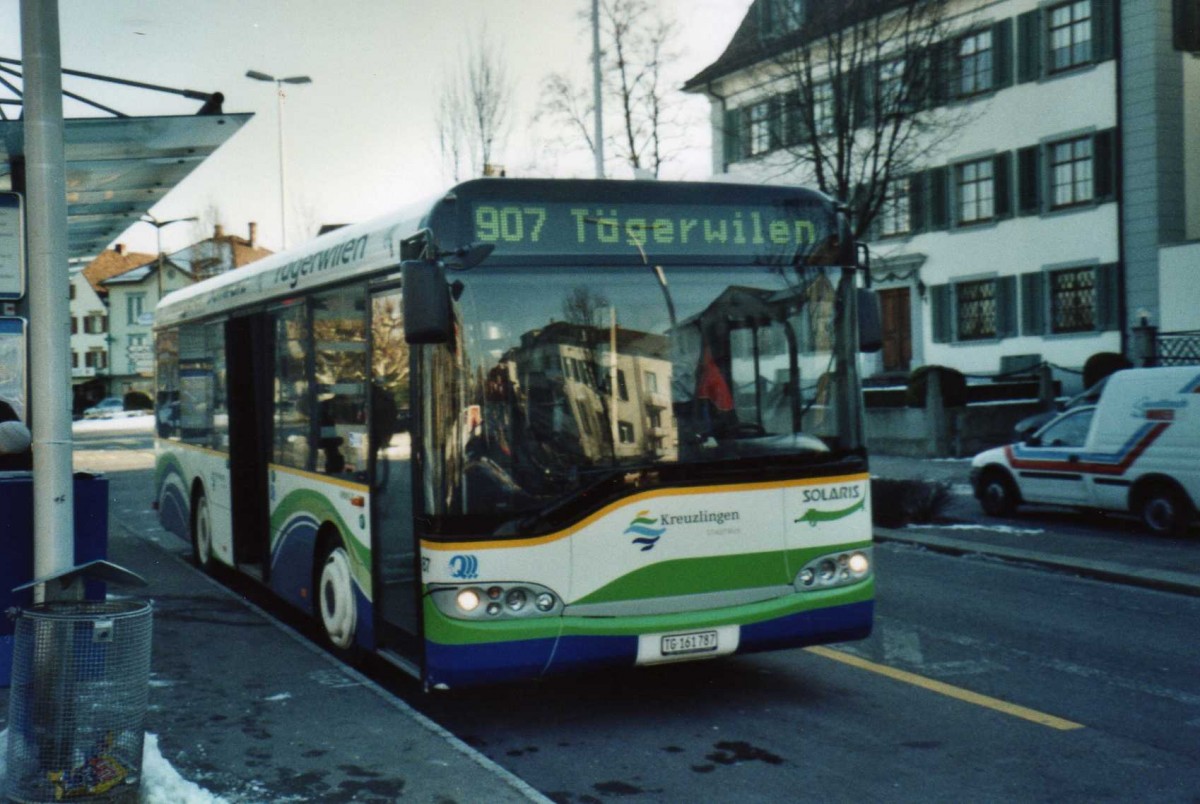 (114'614) - SBK Kreuzlingen - Nr. 87/TG 161'787 - Solaris am 18. Februar 2009 in Kreuzlingen, B�renplatz