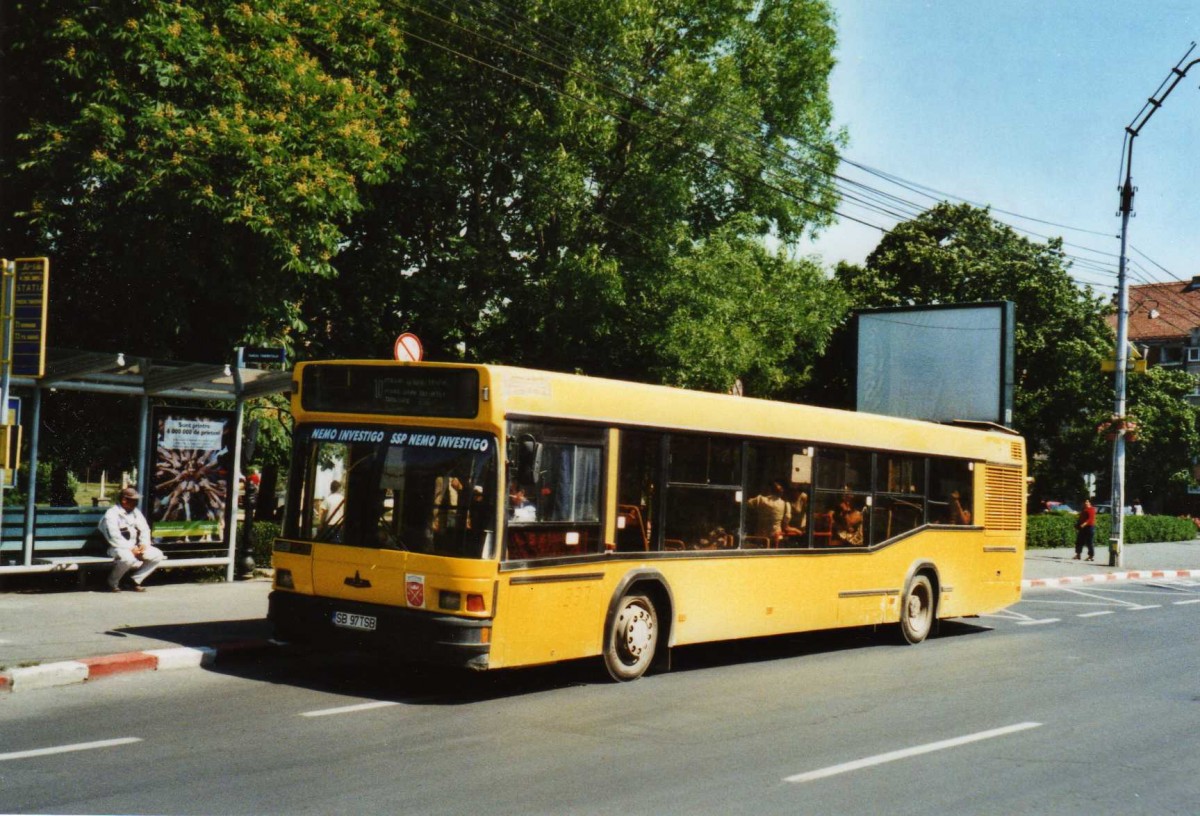 (116'726) - Tursib, Sibiu - Nr. 337/SB 97 TSB - MAZ am 27. Mai 2009 in Sibiu, Parcul Theretulu