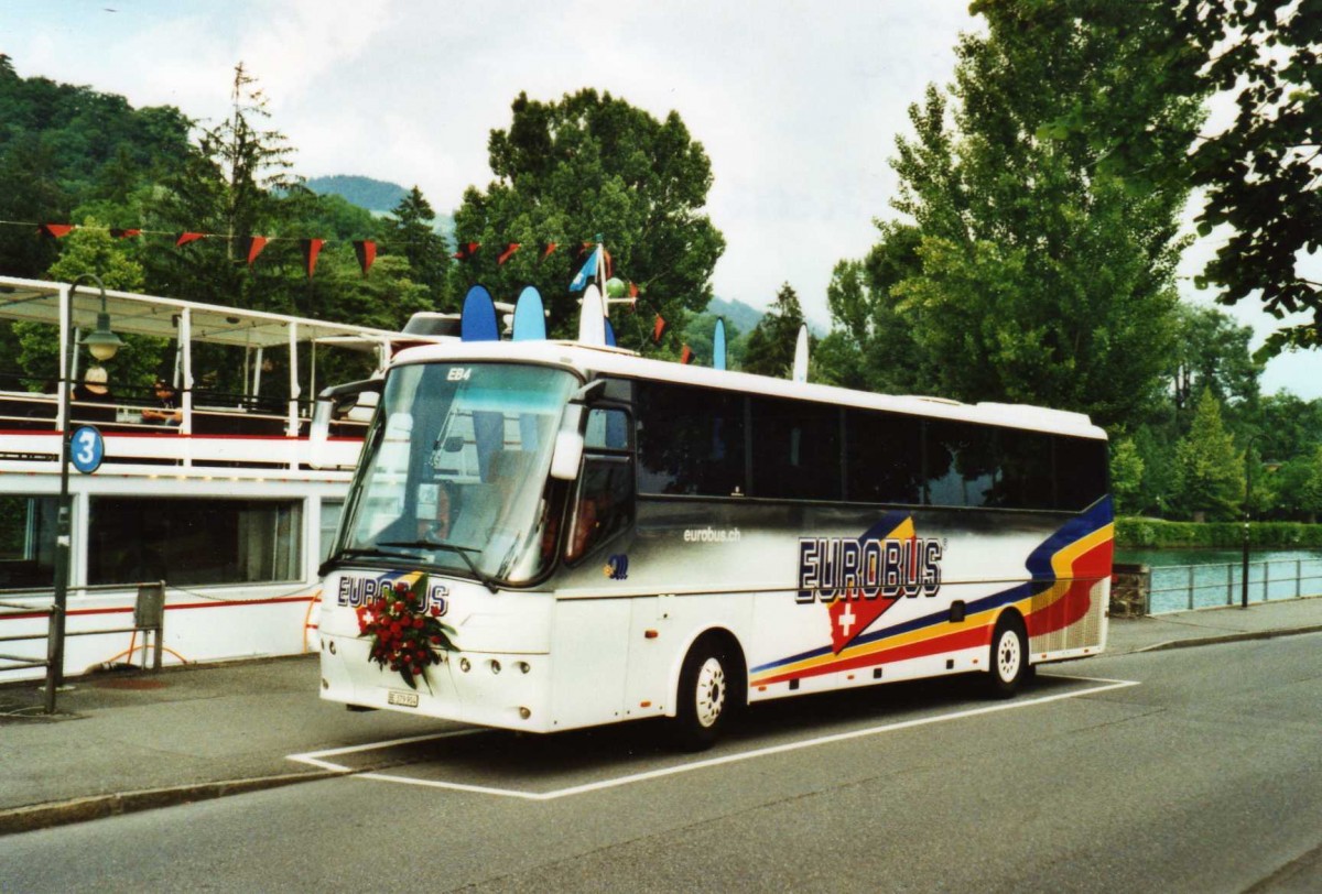 (117'901) - Eurobus, Bern - Nr. 4/BE 379'904 - Bova am 25. Juni 2009 bei der Schiffl�ndte Thun