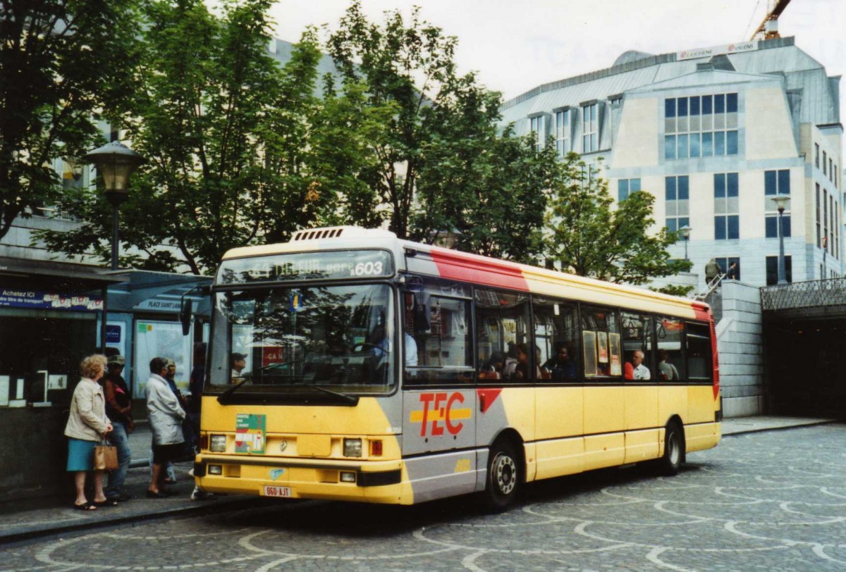 (118'714) - TEC Li�ge - Nr. 5.603/060-AJT - Renault am 8. Juli 2009 in Li�ge, Place Saint-Laurent