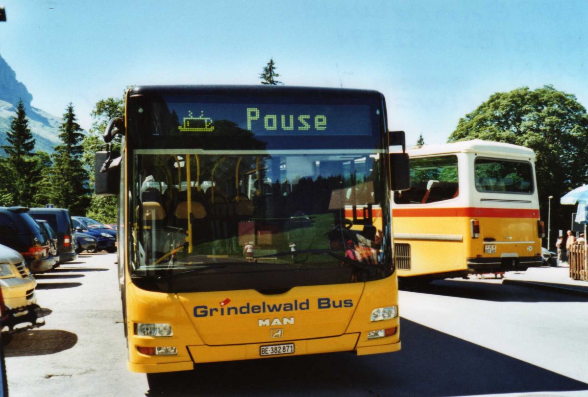 (120'321) - AVG Grindelwald - Nr. 18/BE 382'871 - MAN/G�ppel am 23. August 2009 in Grindelwald, Oberer Gletscher