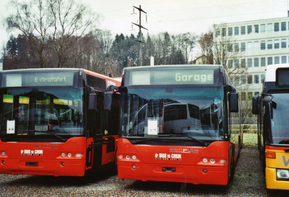 (122'908) - SBC Chur - Nr. 53 - Neoplan am 13. Dezember 2009 in Kloten, EvoBus