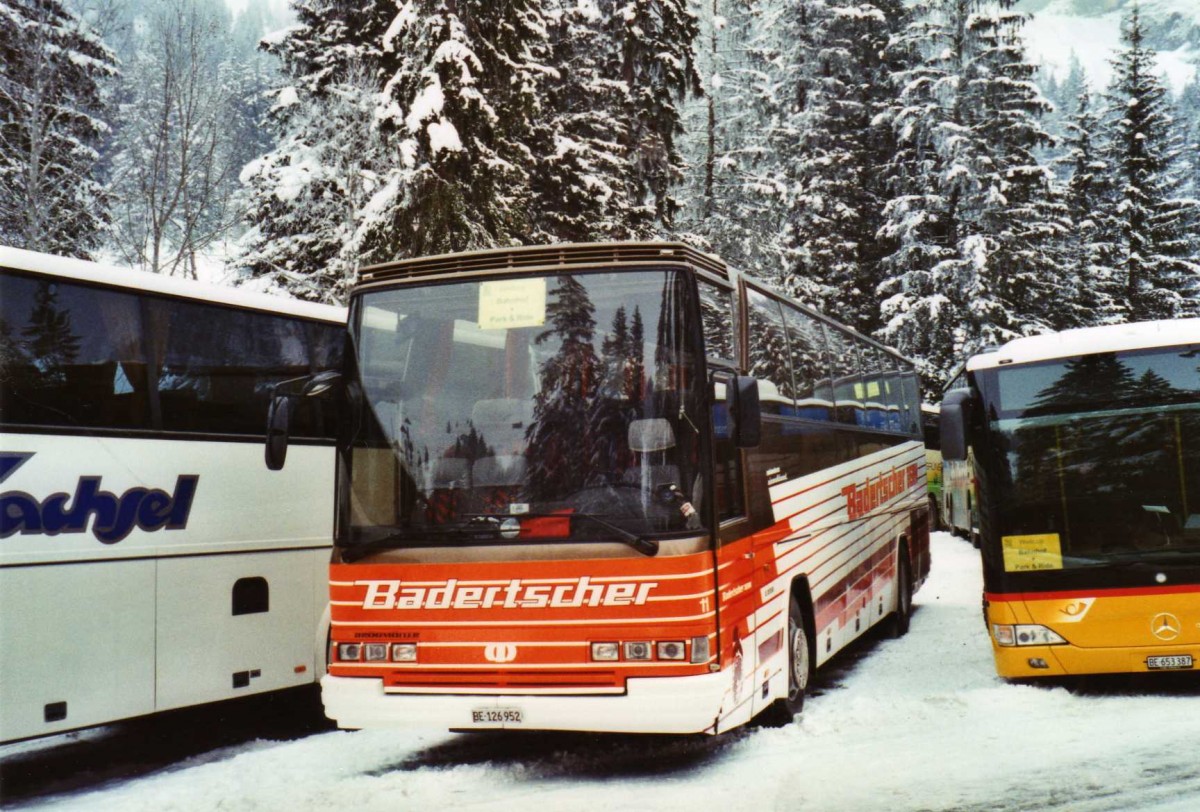 (123'706) - Badertscher, Bern - Nr. 11/BE 126'952 - Dr�gm�ller am 9. Januar 2010 in Adelboden, Unter dem Birg