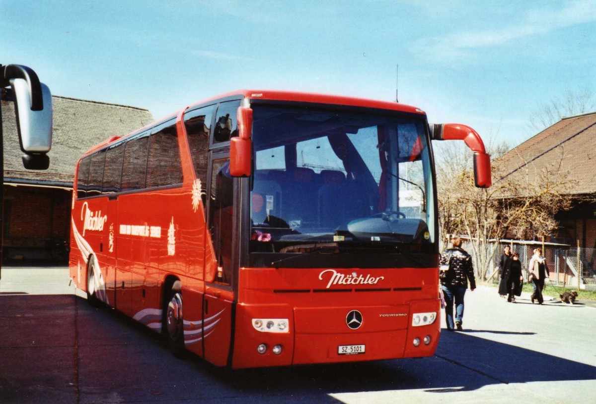 (125'132) - Mchler, Siebnen - SZ 5101 - Mercedes am 19. Mrz 2010 in Thun, Expo