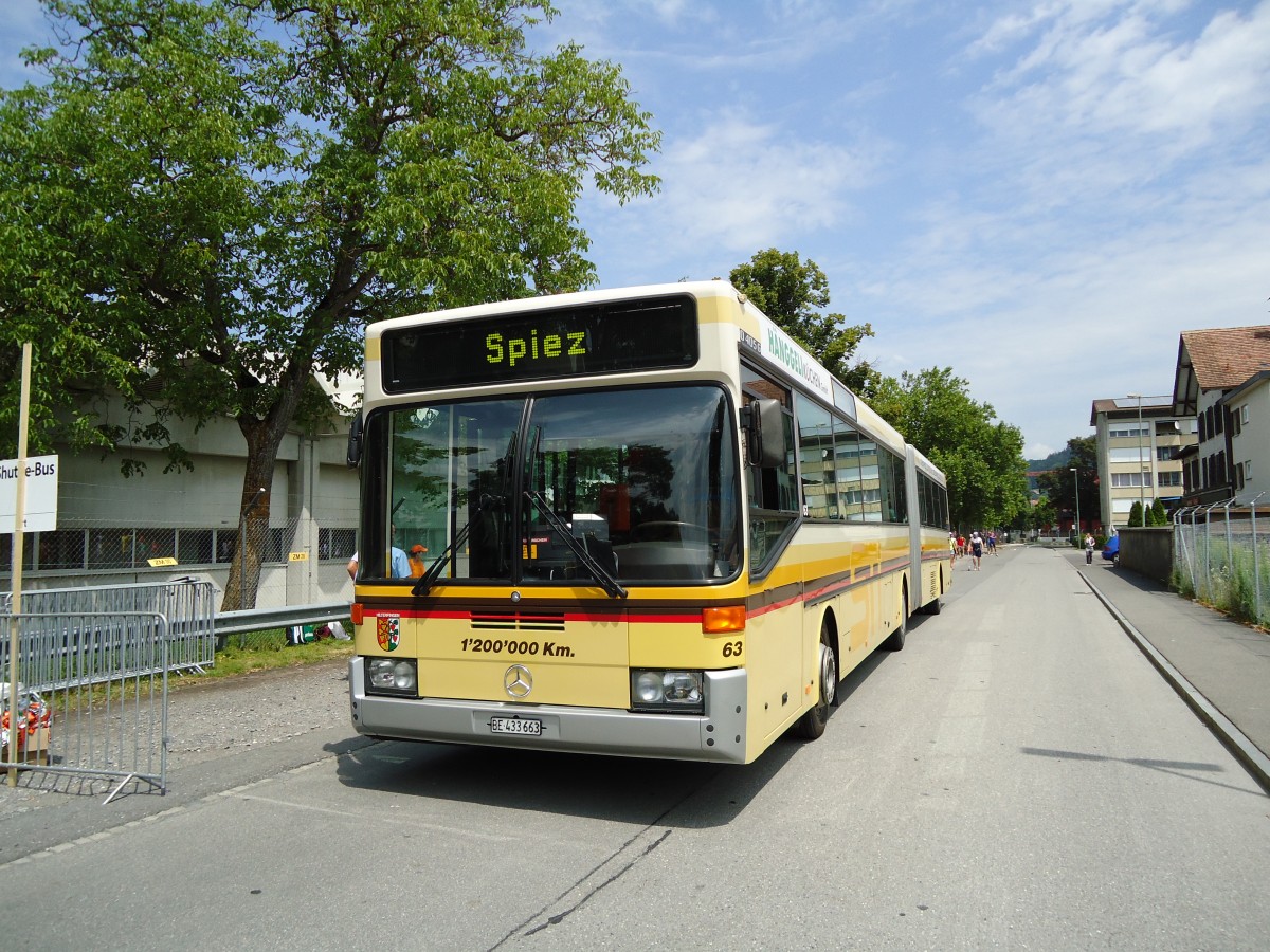 (127'952) - STI Thun - Nr. 63/433'663 - Mercedes am 11. Juli 2010 in Thun, Rtlistrasse