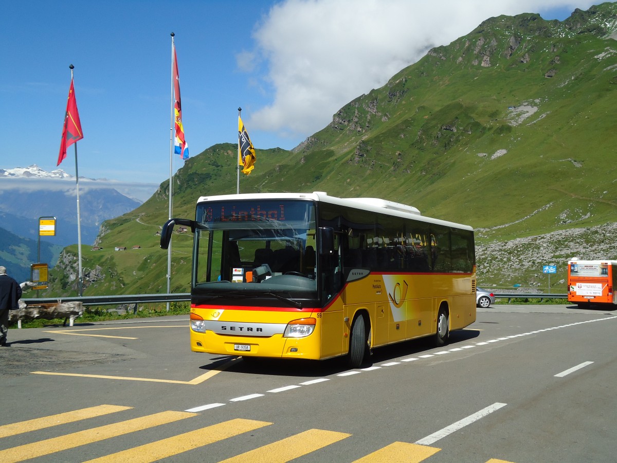 (128'247) - AAGU Altdorf - Nr. 59/UR 9358 - Setra am 7. August 2010 in Untersch�chen, Balm