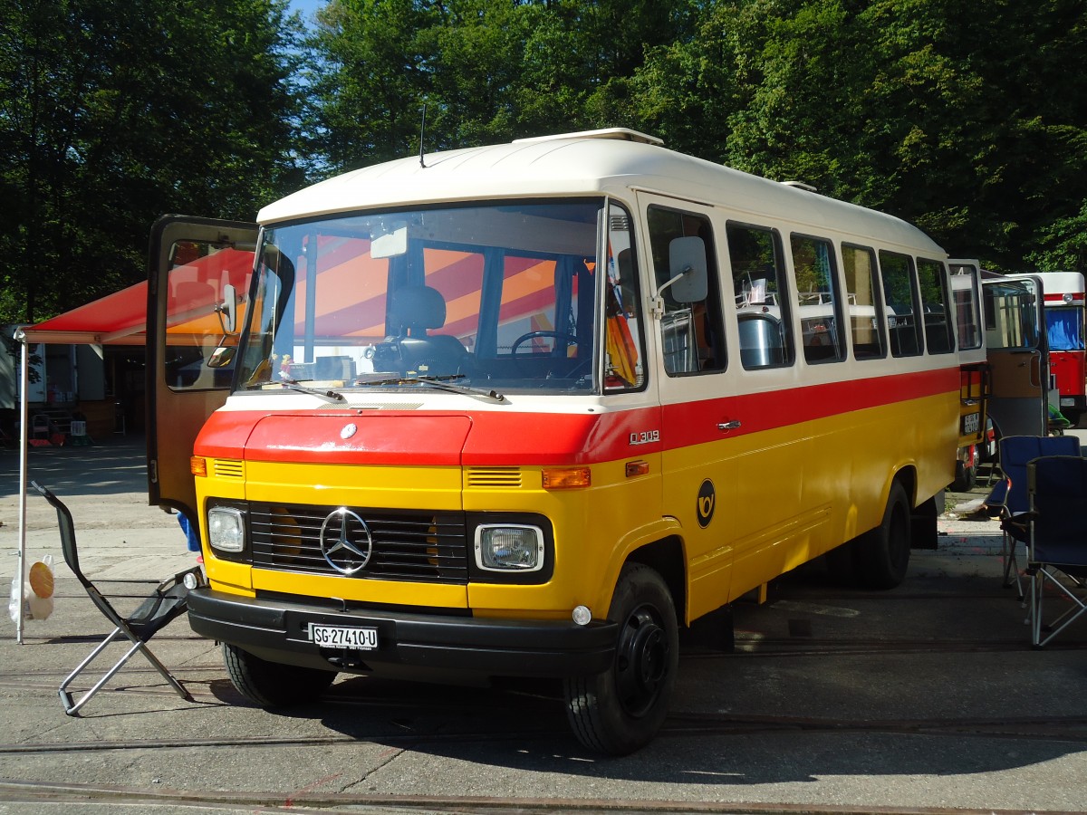 (128'944) - Amsler, Frmsen - SG 27'410 U - Mercedes/Tscher am 22. August 2010 in Thayngen, Wohnbustreffen