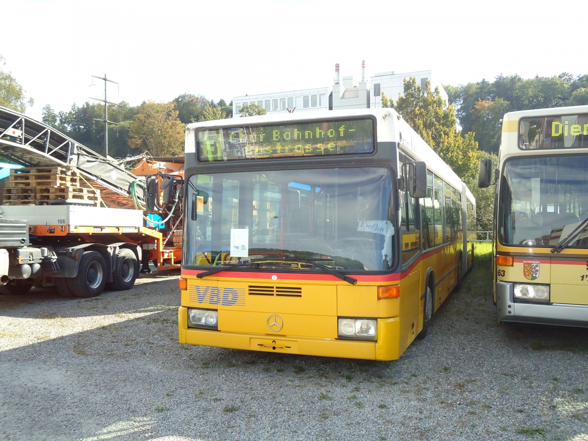 (129'653) - PostAuto Graubnden - Mercedes (ex P 27'728) am 12. September 2010 in Kloten, EvoBus