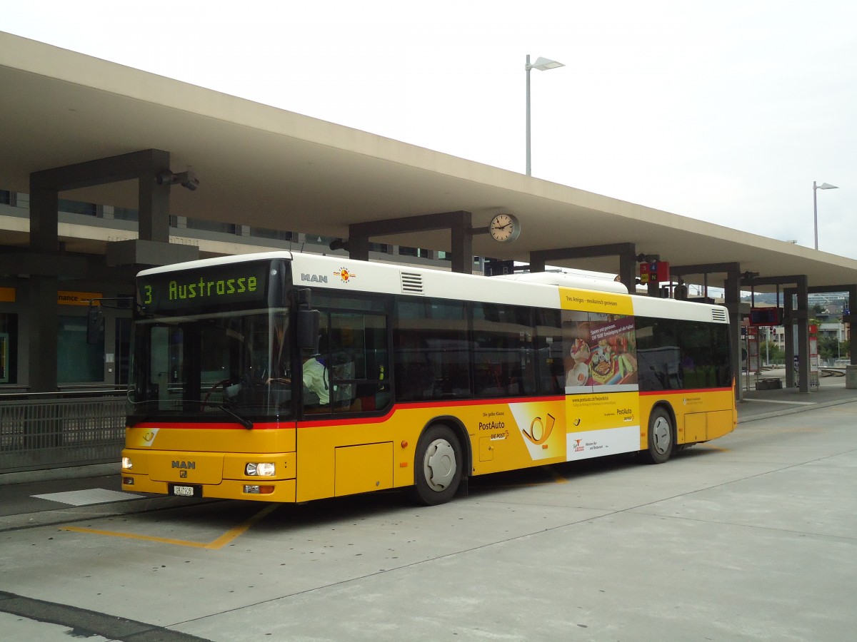 (129'769) - D�nser, Trimmis - GR 7905 - MAN am 18. September 2010 beim Bahnhof Chur