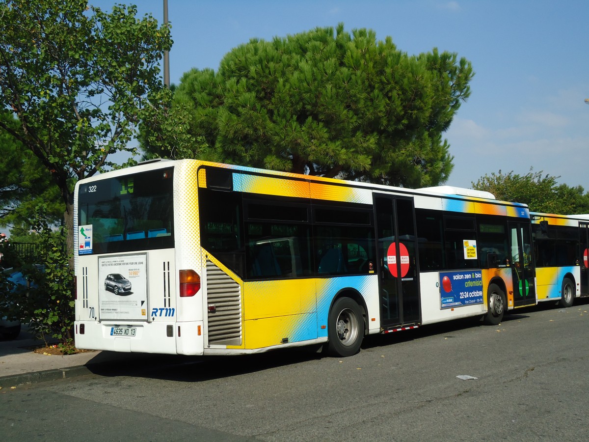 (130'596) - RTM Marseille - Nr. 322/4635 XD 13 - Mercedes am 15. Oktober 2010 in Marseille, Ste Marguerite