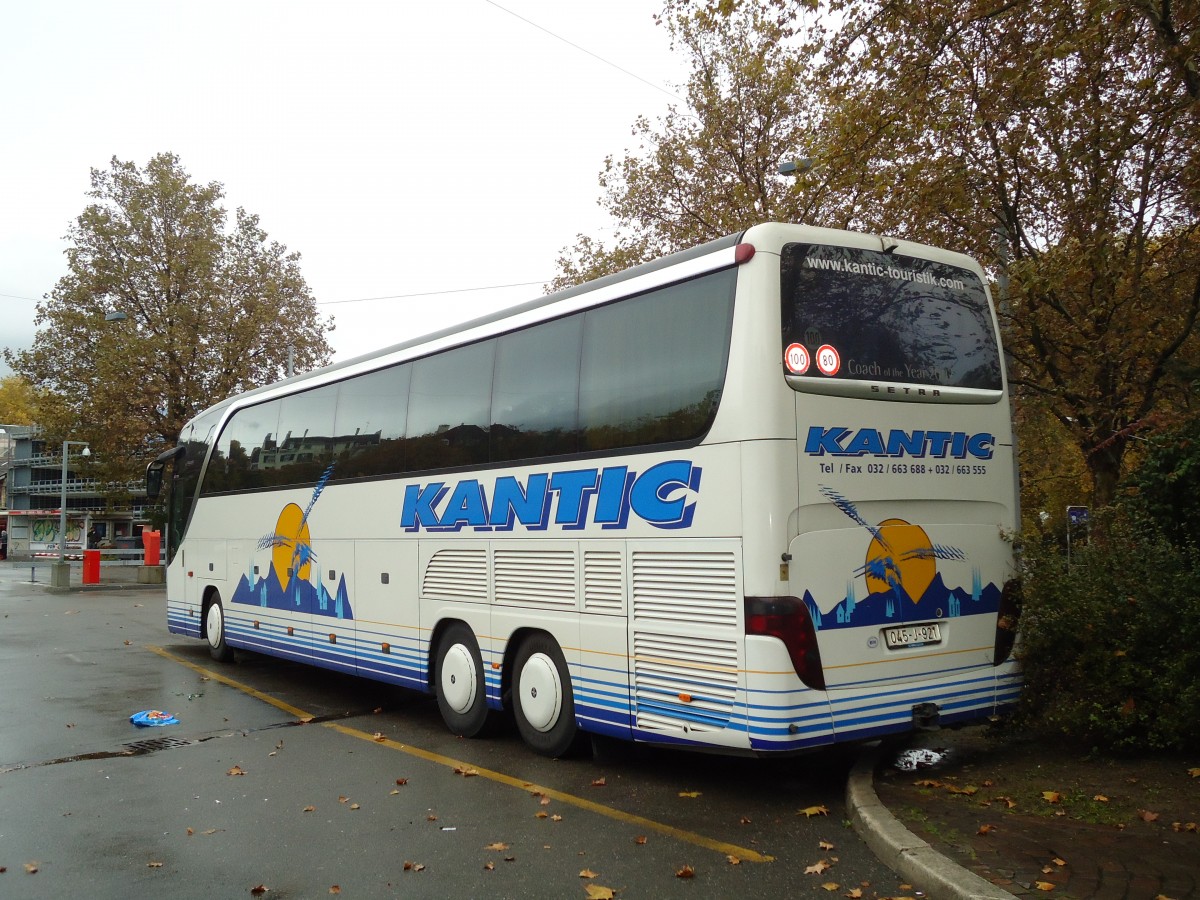 (130'750) - Aus Bosnien&Herzegowina: Kantic, Tesanj - 045-J-921 - Setra am 24. Oktober 2010 in Zrich, Sihlquai