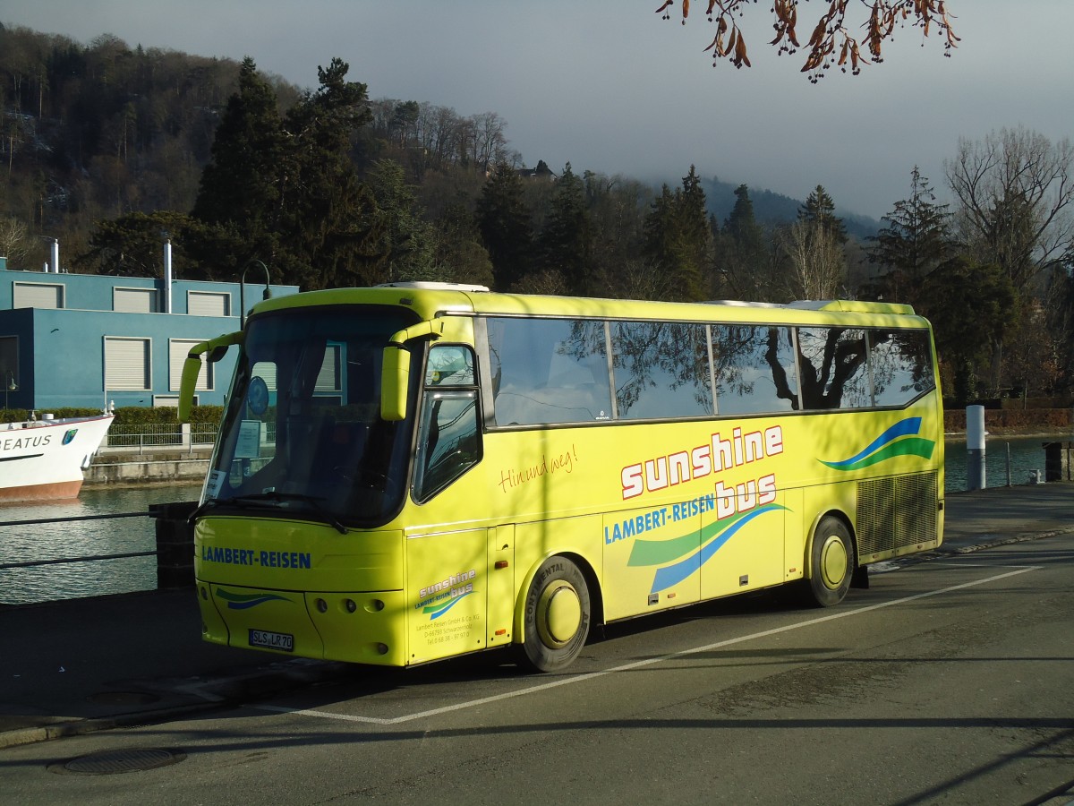 (131'921) - Aus Deutschland: Lambert, Schwarzenholz - SLS-LR 70 - Bova am 1. Januar 2011 bei der Schifflndte Thun