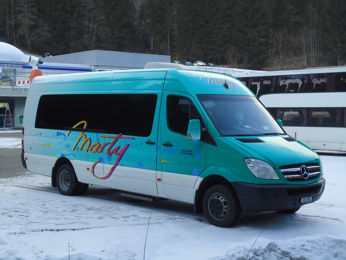 (132'384) - Marty, Varen - VS 595 - Mercedes am 22. Januar 2011 in Champ�ry, Petit Paradis
