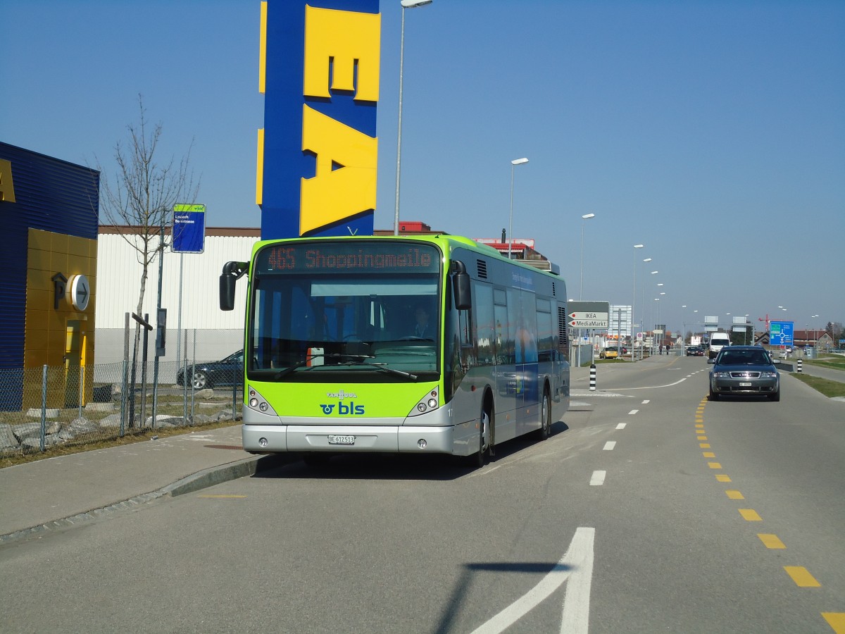 (133'144) - Busland, Burgdorf - Nr. 17/BE 612'513 - Van Hool am 21. M�rz 2011 in Lyssach, Bernstrasse