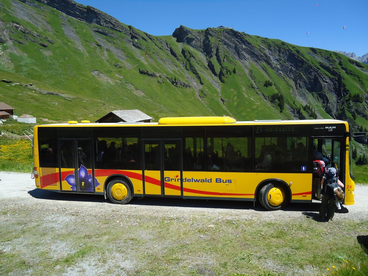 (134'708) - AVG Grindelwald - Nr. 24/BE 364'408 - MAN/G�ppel am 3. Juli 2011 in Grindelwald, Bachl�ger