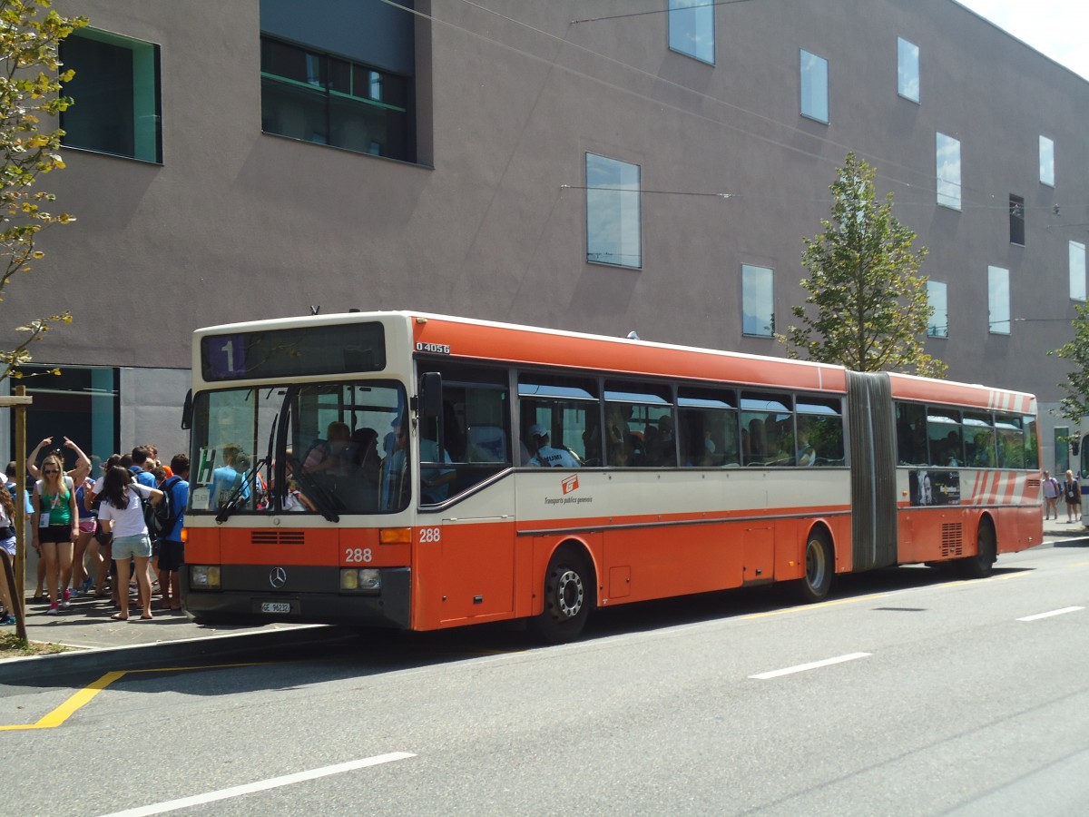 (135'051) - TL Lausanne (TPG 288) - Nr. 638/GE 96'232 - Mercedes am 12. Juli 2011 in Lausanne, Beaulieu