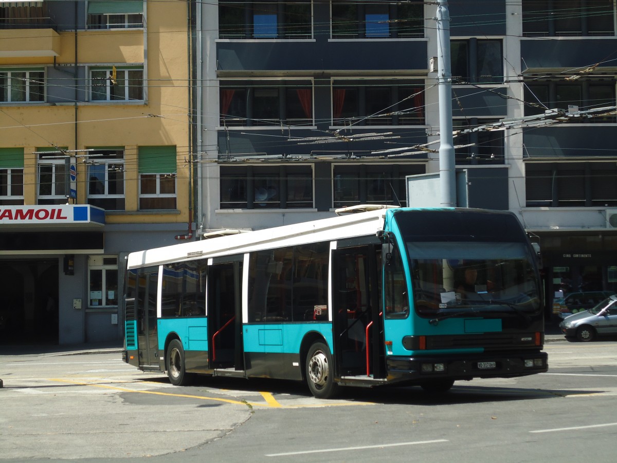 (135'097) - Braun, Lausanne - VD 317'069 - Den Oudsten (ex AAGU Altdorf Nr. 28) am 12. Juli 2011 in Lausanne, Tunnel