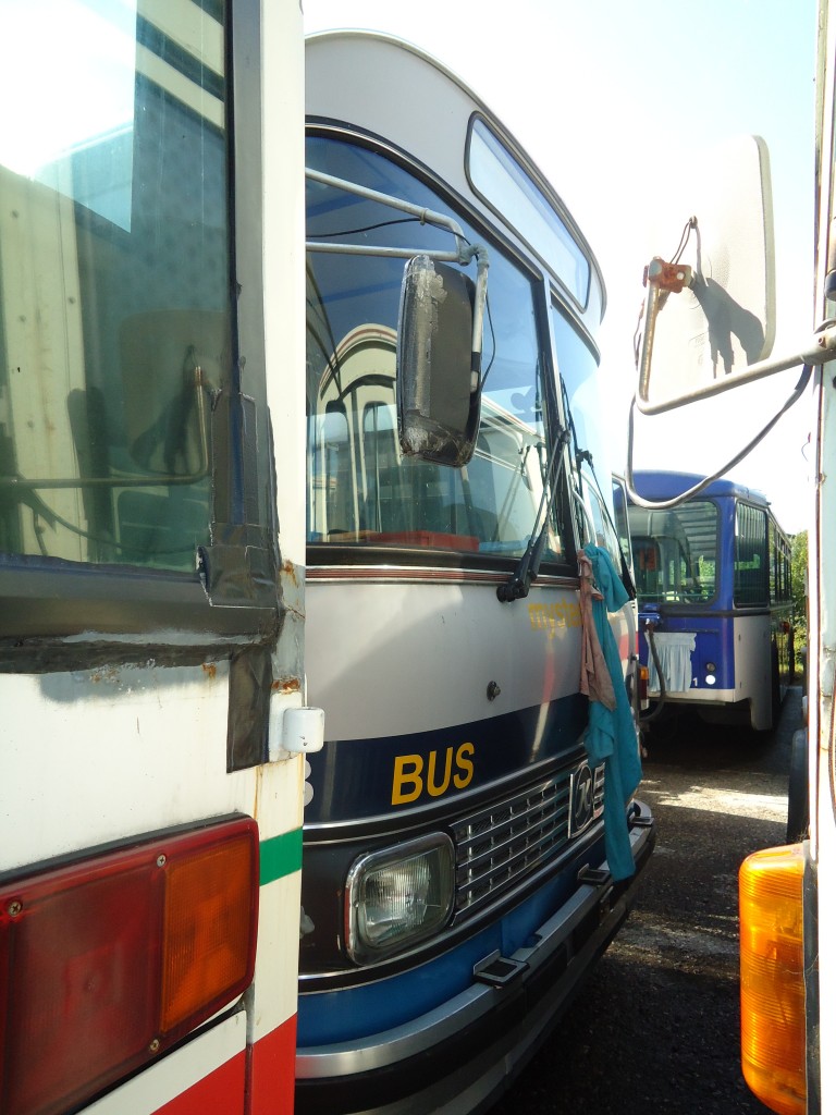 (135'597) - Pellet, Pont (R�trobus) - Nr. 8 - Setra (ex Mysterytours, Interlaken; ex AFA Adelboden Nr. 8; ex TPYG Yverdon Nr. 2) am 20. August 2011 in Moudon, R�trobus (Teilaufnahme)