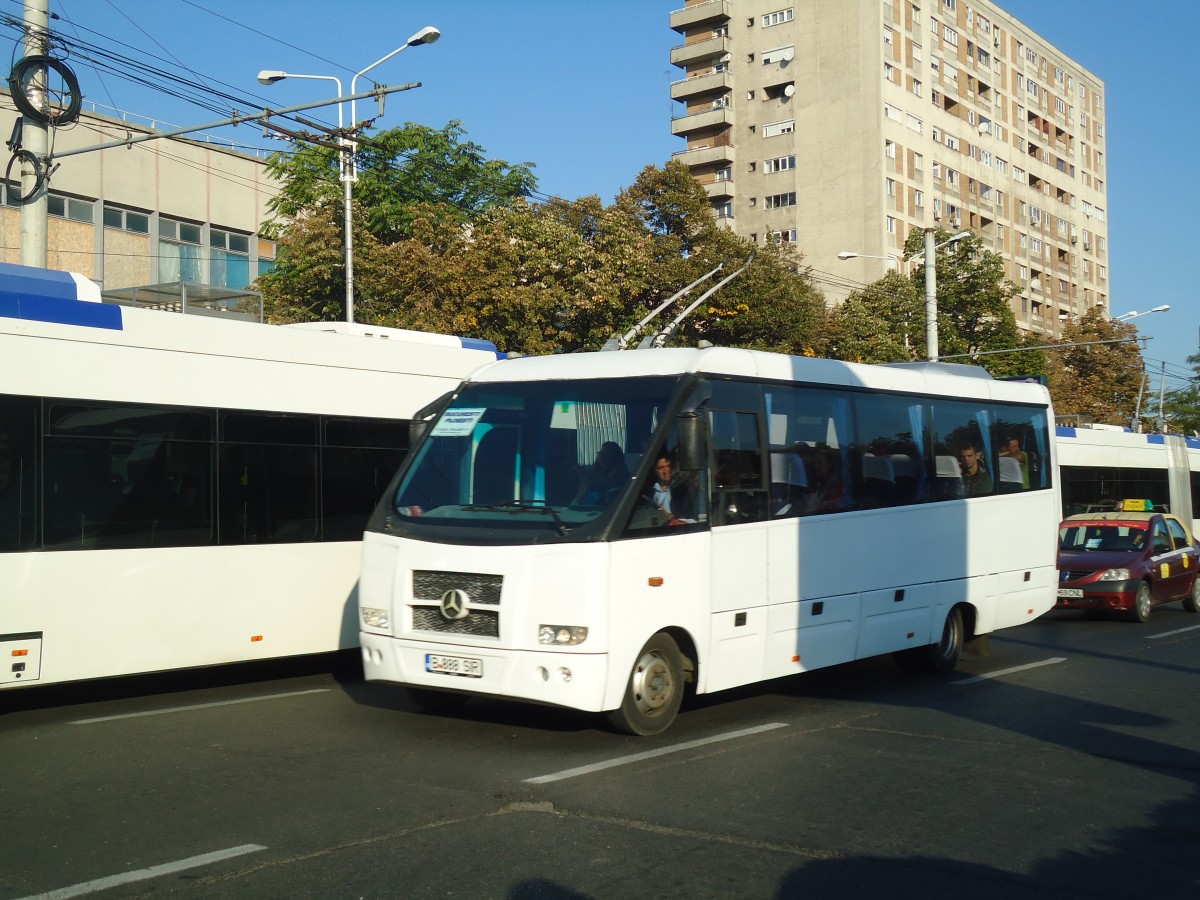 (136'402) - ??? - B 333 SP - Mercedes am 5. Oktober 2011 beim Bahnhof Ploiesti S�d
