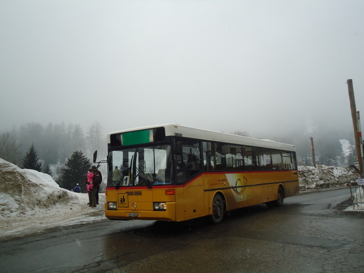 (137'747) - Buchard, Leytron - VS 23'816 - Mercedes am 19. Februar 2012 in Ovronnaz, La Crois�e