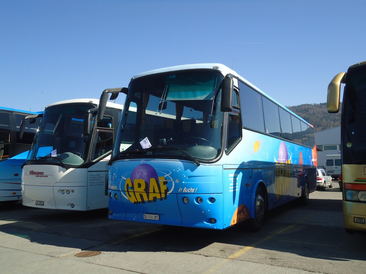 (138'357) - Graf, Buchs - SG 314'181 - Bova am 16. M�rz 2012 in Thun, Expo