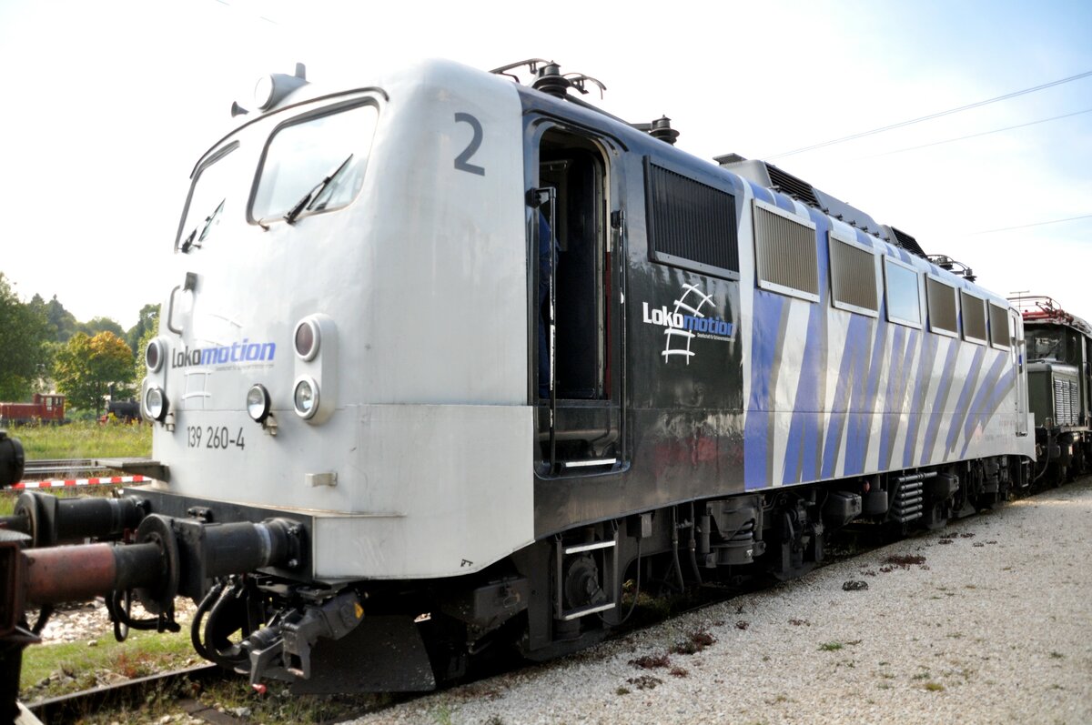 139 260-4 von Lokomotion in Amstetten am 11.09.2010.