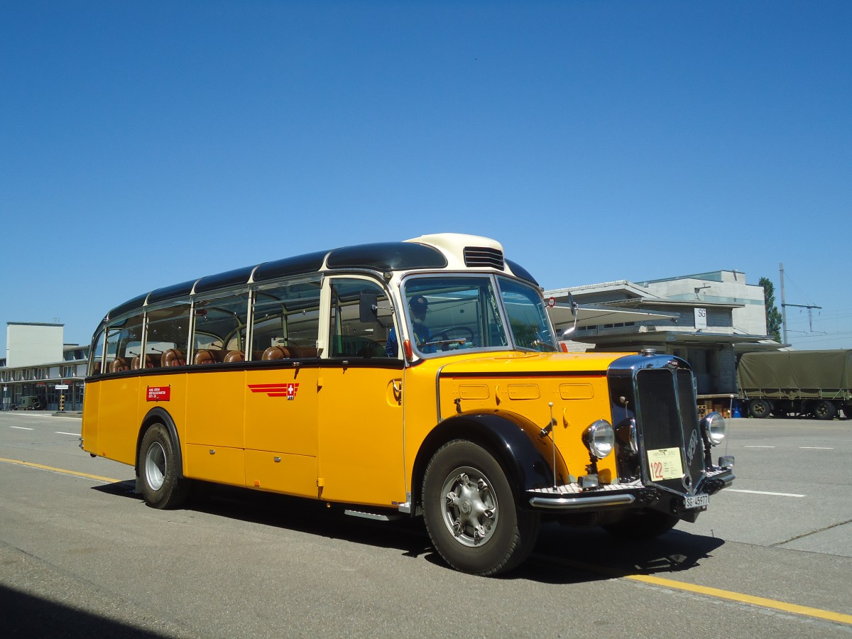 (139'681) - R�egg, R�ti - SG 45'977 - FBW/FHS (ex Kantonspolizei, Bern; ex P 23'180; ex P 2216) am 16. Juni 2012 in Hinwil, AMP