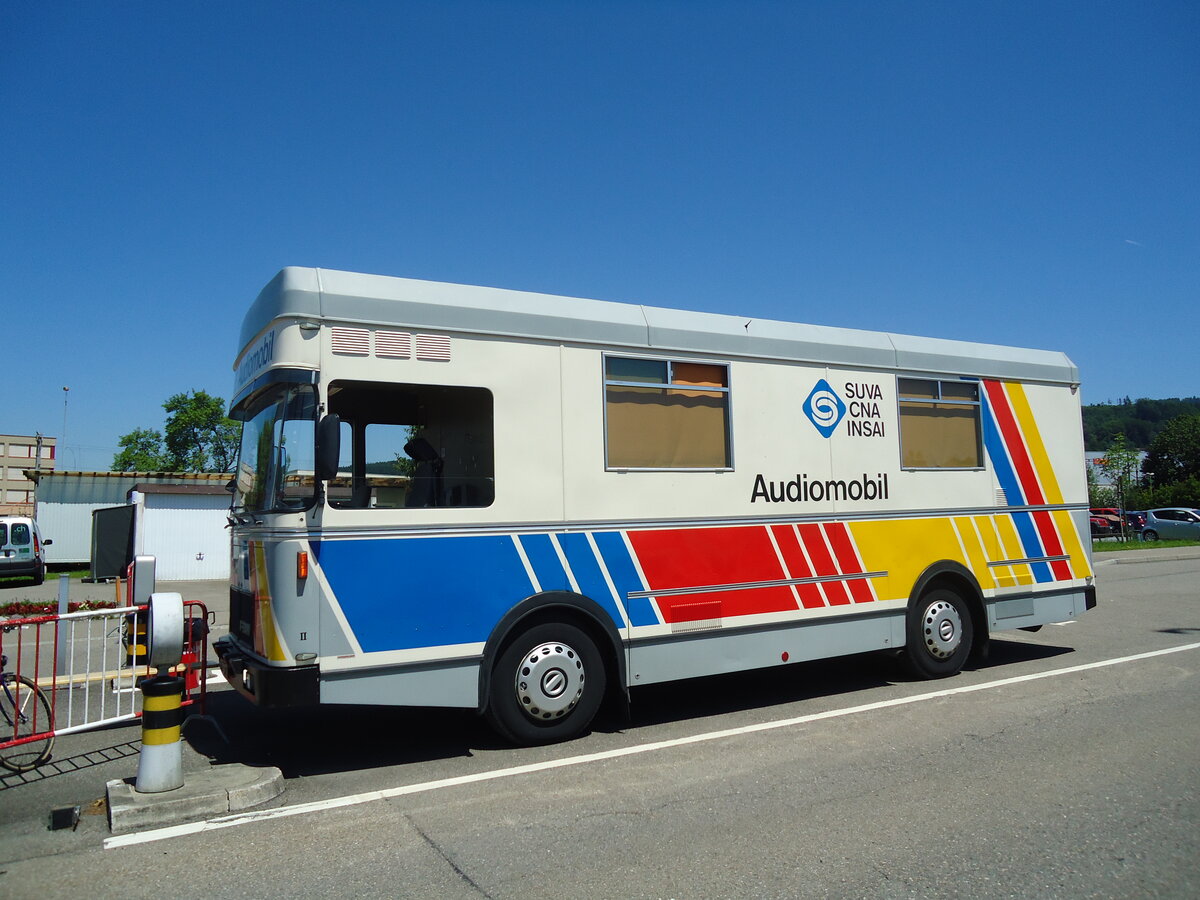 (139'706) - Erni, Rapperswil - FBW/Geser (ex Schmid, Abtwil; ex SUVA, Luzern) am 16. Juni 2012 in Hinwil, AMP