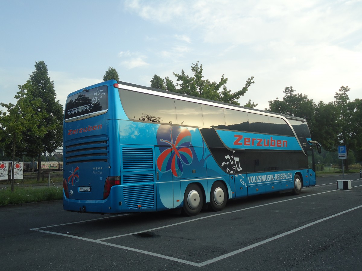 (139'890) - Zerzuben, Visp-Eyholz - Nr. 15/VS 66'361 - Setra am 21. Juni 2012 in Thun, Seestrasse