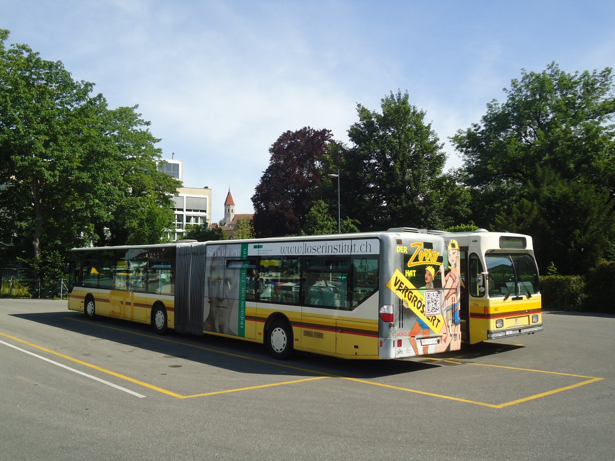 (139'990) - STI Thun - Nr. 86/BE 543'386 - Mercedes am 24. Juni 2012 bei der Schiffl�ndte Thun