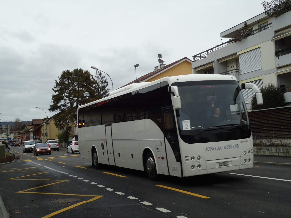(142'696) - Jung, Z�rich - ZH 5011 - Temsa am 28. Dezember 2012 in Thun, D�rrenast