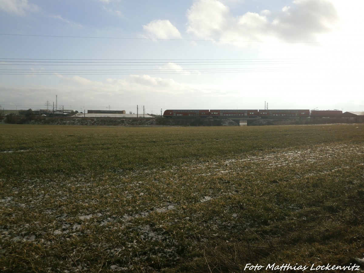 143 XXX untewegs als RE nach Kassel-Wilhelmsh�he am 4.2.15
