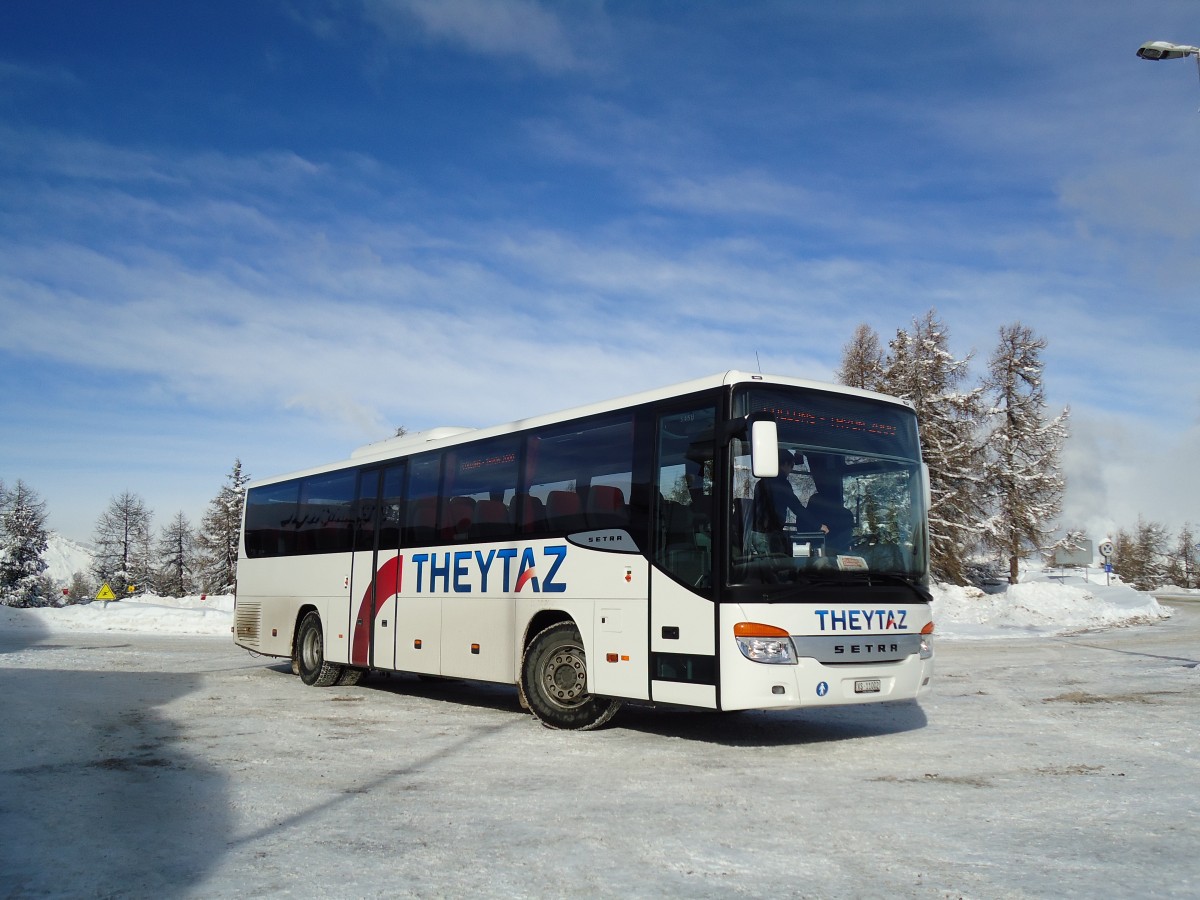 (143'138) - Theytaz, Sion - VS 11'002 - Setra am 3. Februar 2013 in Thyon 2000