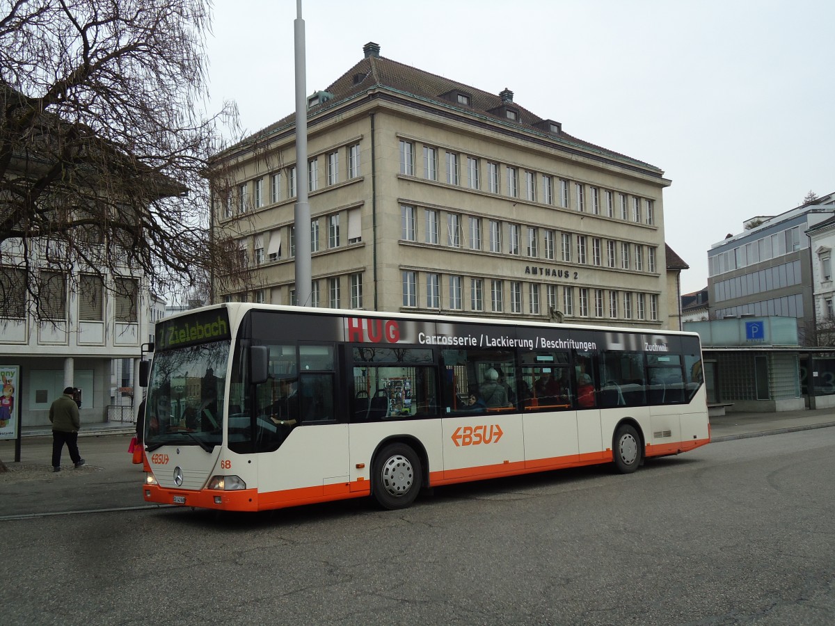 (143'542) - BSU Solothurn - Nr. 68/SO 142'068 - Mercedes am 23. M�rz 2013 in Solothurn, Amthausplatz