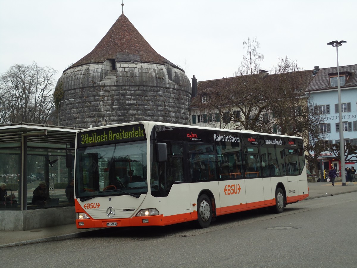 (143'552) - BSU Solothurn - Nr. 74/SO 142'074 - Mercedes am 23. M�rz 2013 in Solothurn, Amthausplatz