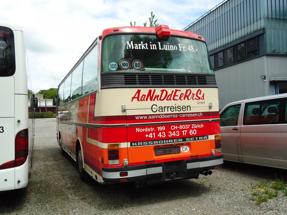 (144'007) - AaNnDdEeRrSs, Z�rich - Setra am 9. Mai 2013 in Kloten, EvoBus
