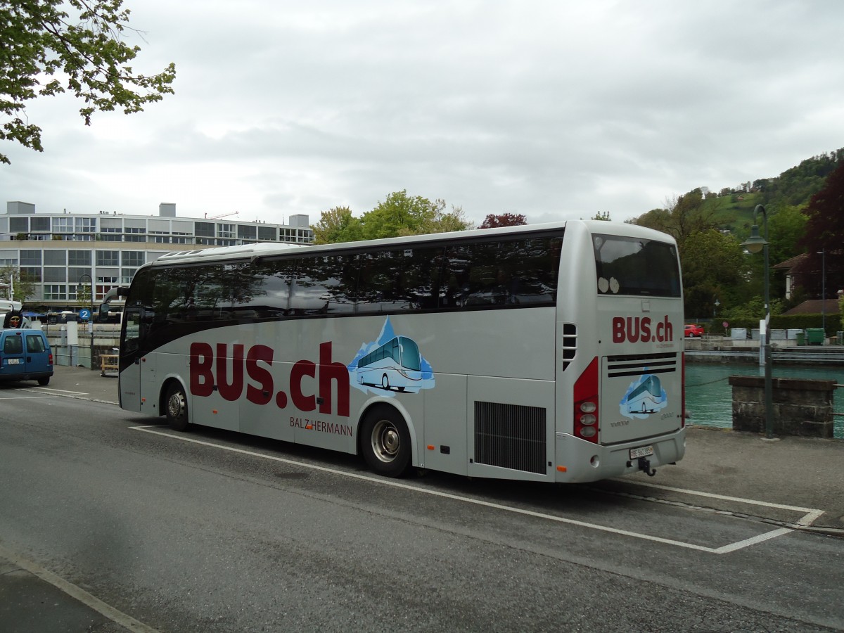 (144'083) - Hermann, Niederwangen - BE 562'385 - Volvo am 12. Mai 2013 bei der Schifflndte Thun