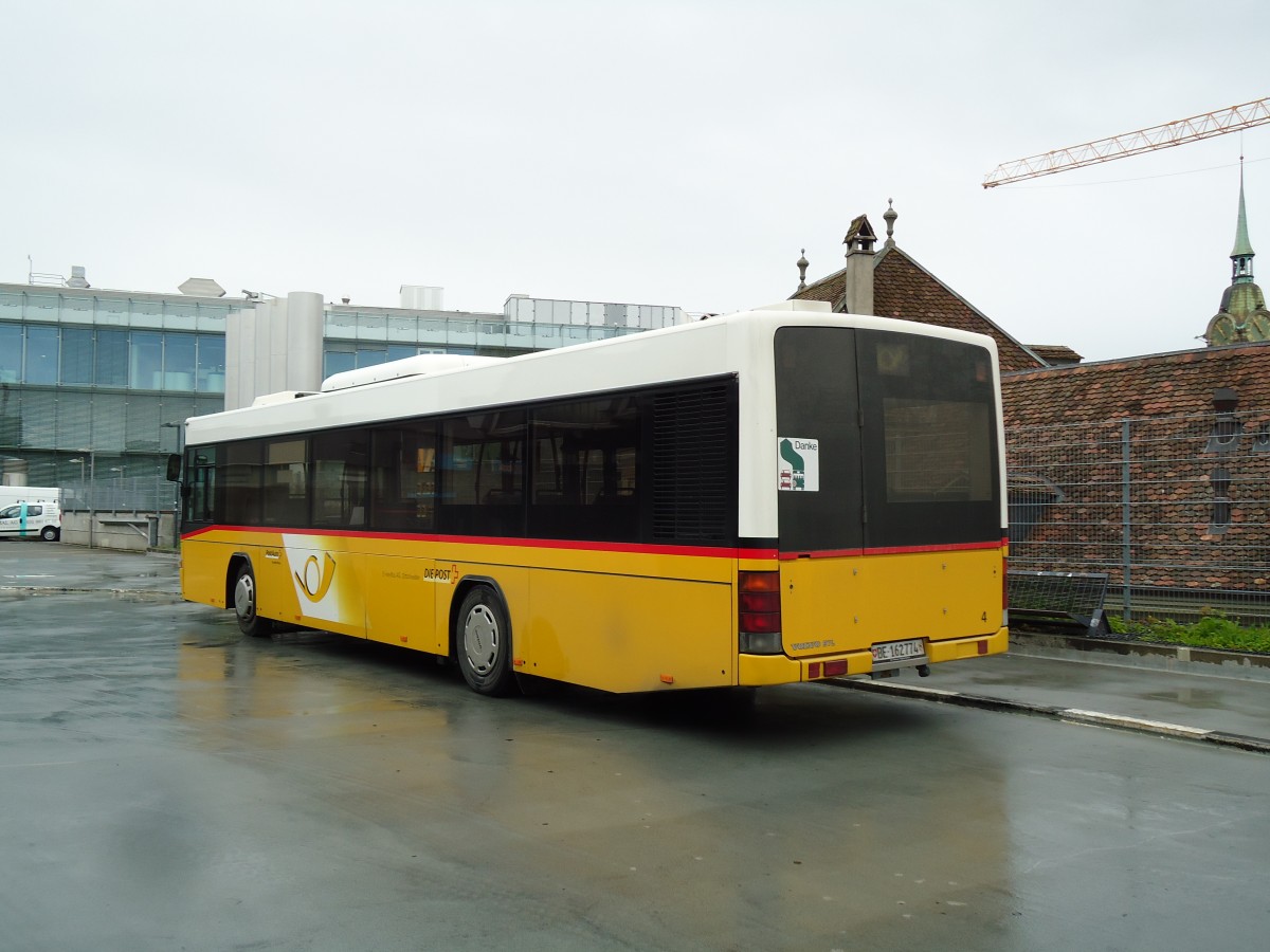 (144'090) - Steiner, Ortschwaben - Nr. 4/BE 162'774 - Volvo/Hess am 12. Mai 2013 in Bern, Postautostation