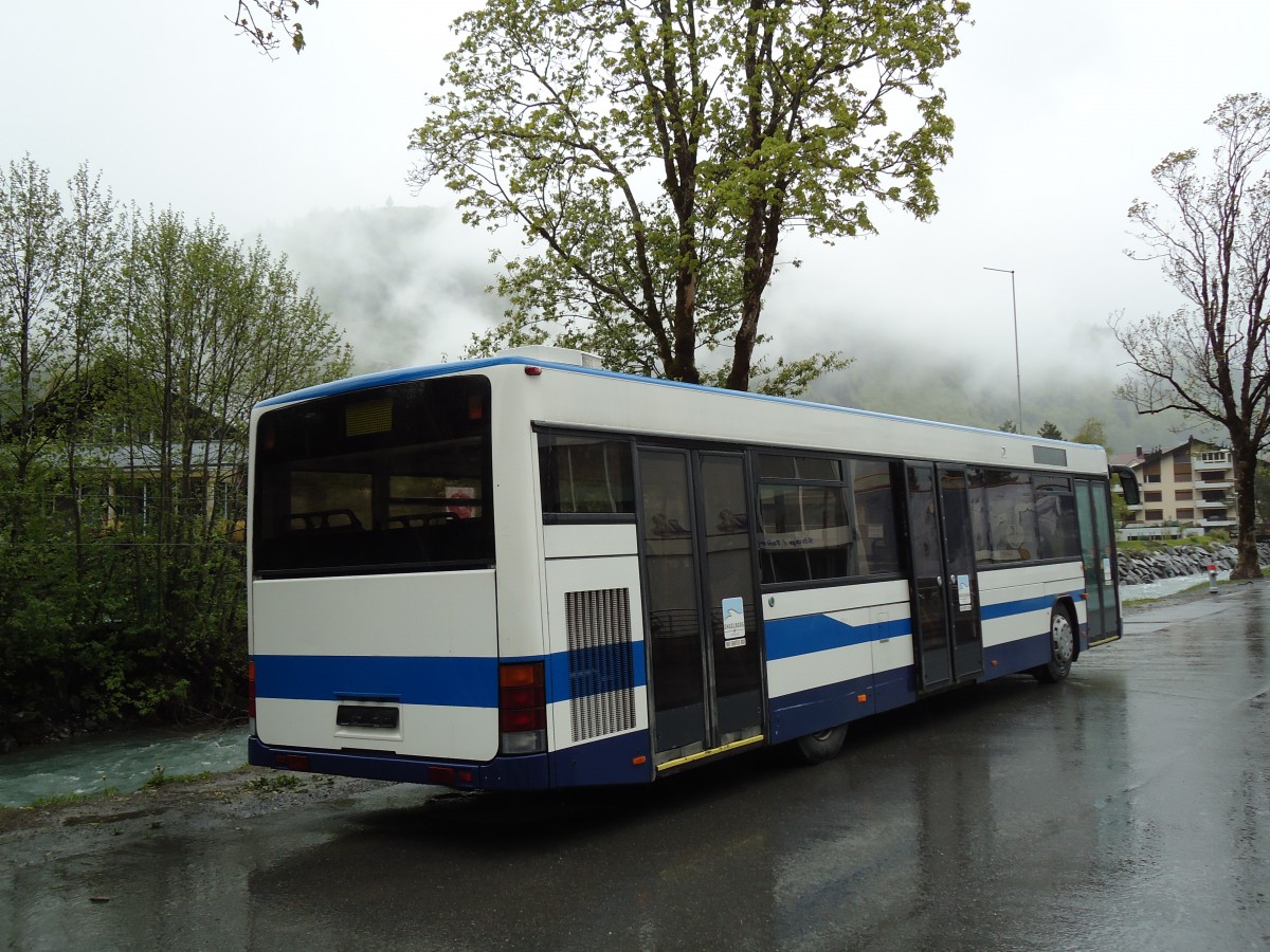 (144'218) - EAB Engelberg - Nr. 7 - Mercedes/Hess (ex ZVB Zug Nr. 160; ex ZVB Zug Nr. 60; ex ZVB Zug Nr. 30; ex Auf der Maur, Steinen Nr. 217) am 19. Mai 2013 in Engelberg, Titlisbahnen