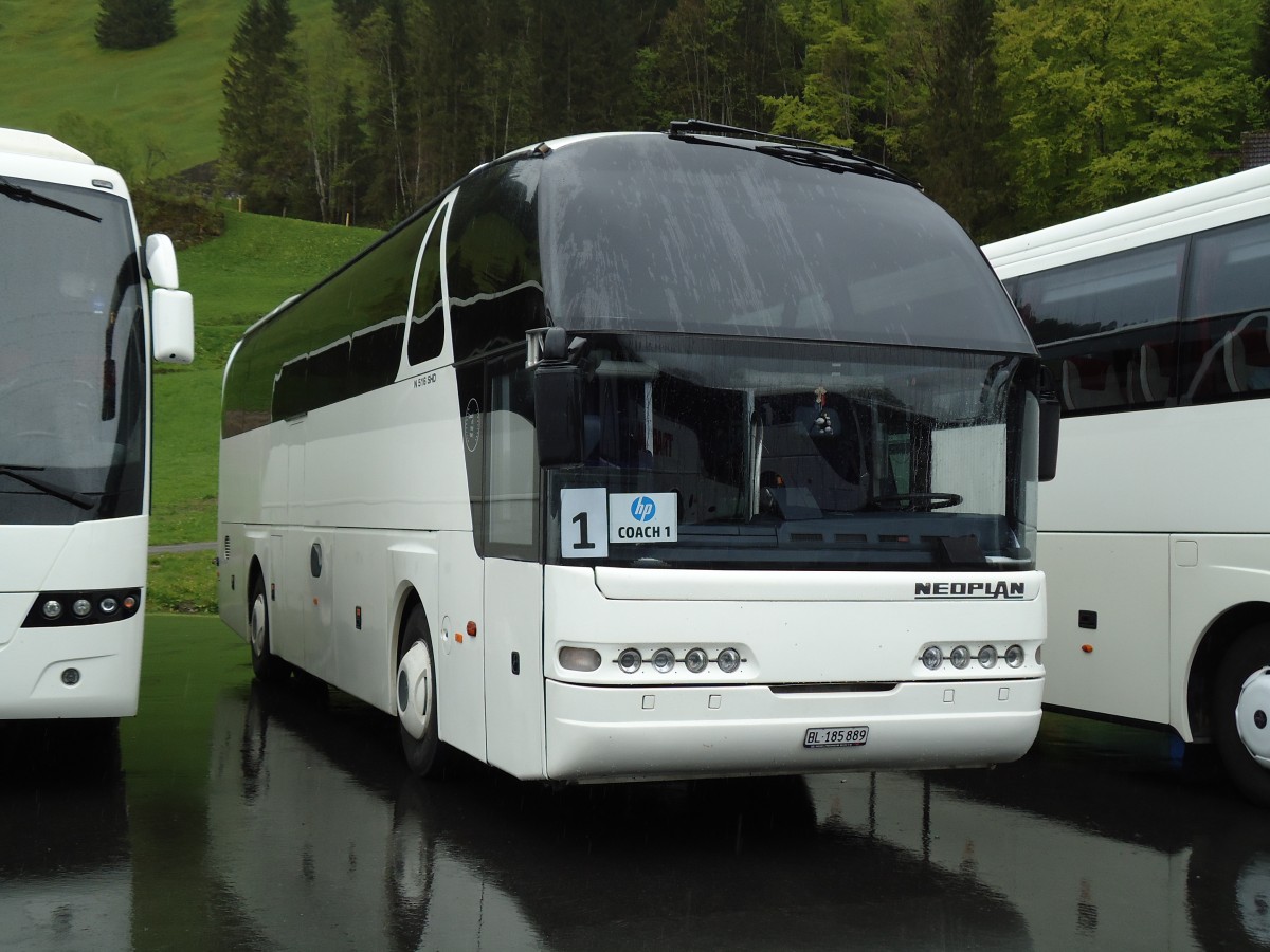 (144'226) - Petrovic, Pratteln - BL 185'889 - Neoplan am 19. Mai 2013 in Engelberg, Titlisbahnen