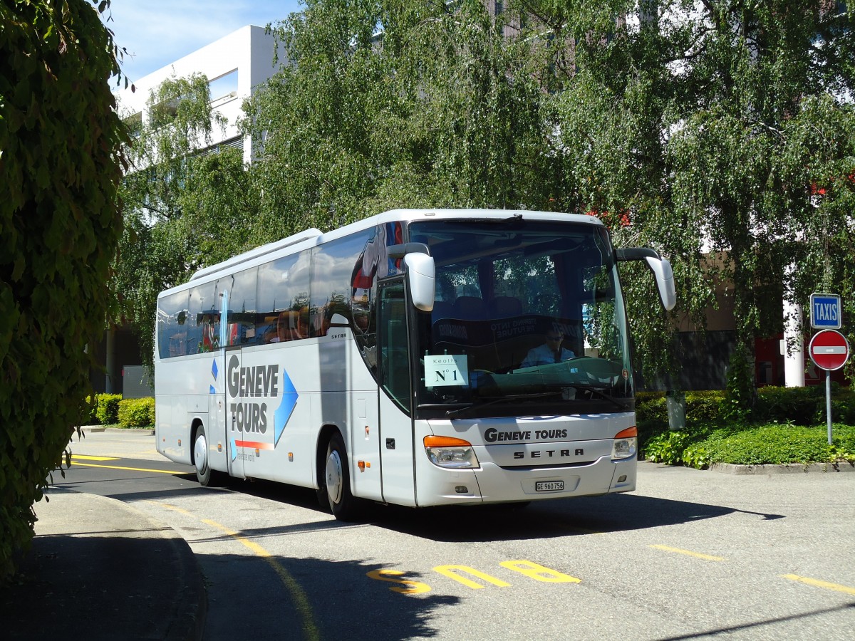 (144'684) - Gen�ve-Tours, Gen�ve - GE 960'756 - Setra am 27. Mai 2013 in Gen�ve, Palexpo