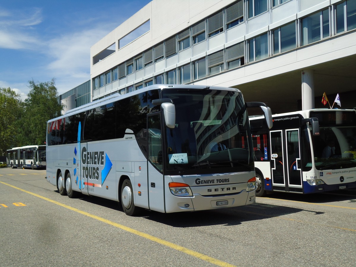 (144'685) - Gen�ve-Tours, Gen�ve - GE 961'000 - Setra am 27. Mai 2013 in Gen�ve, Palexpo