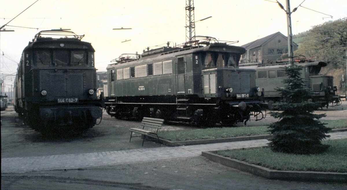 144er bei einer Veranstaltung in Würzburg am 06.11.1980.