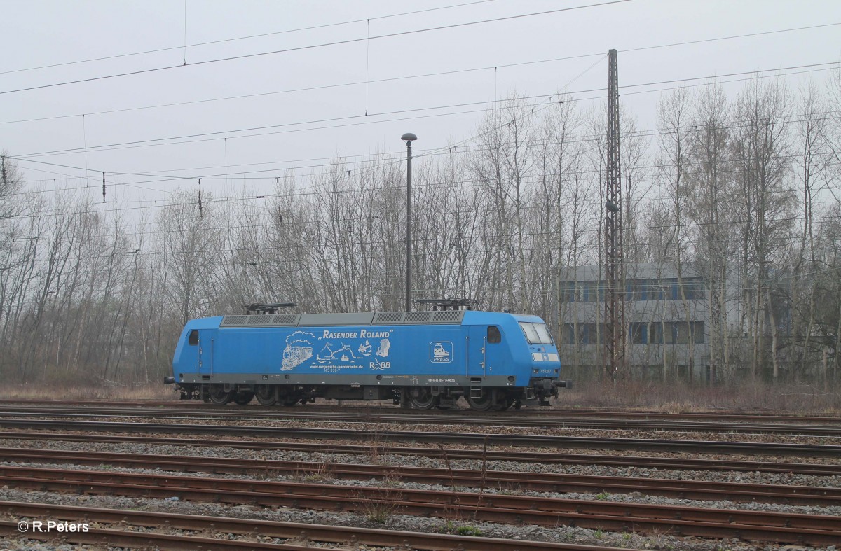 145 030-7 alias 145 085-7 in Leipzig Schönefeld. 29.03.14