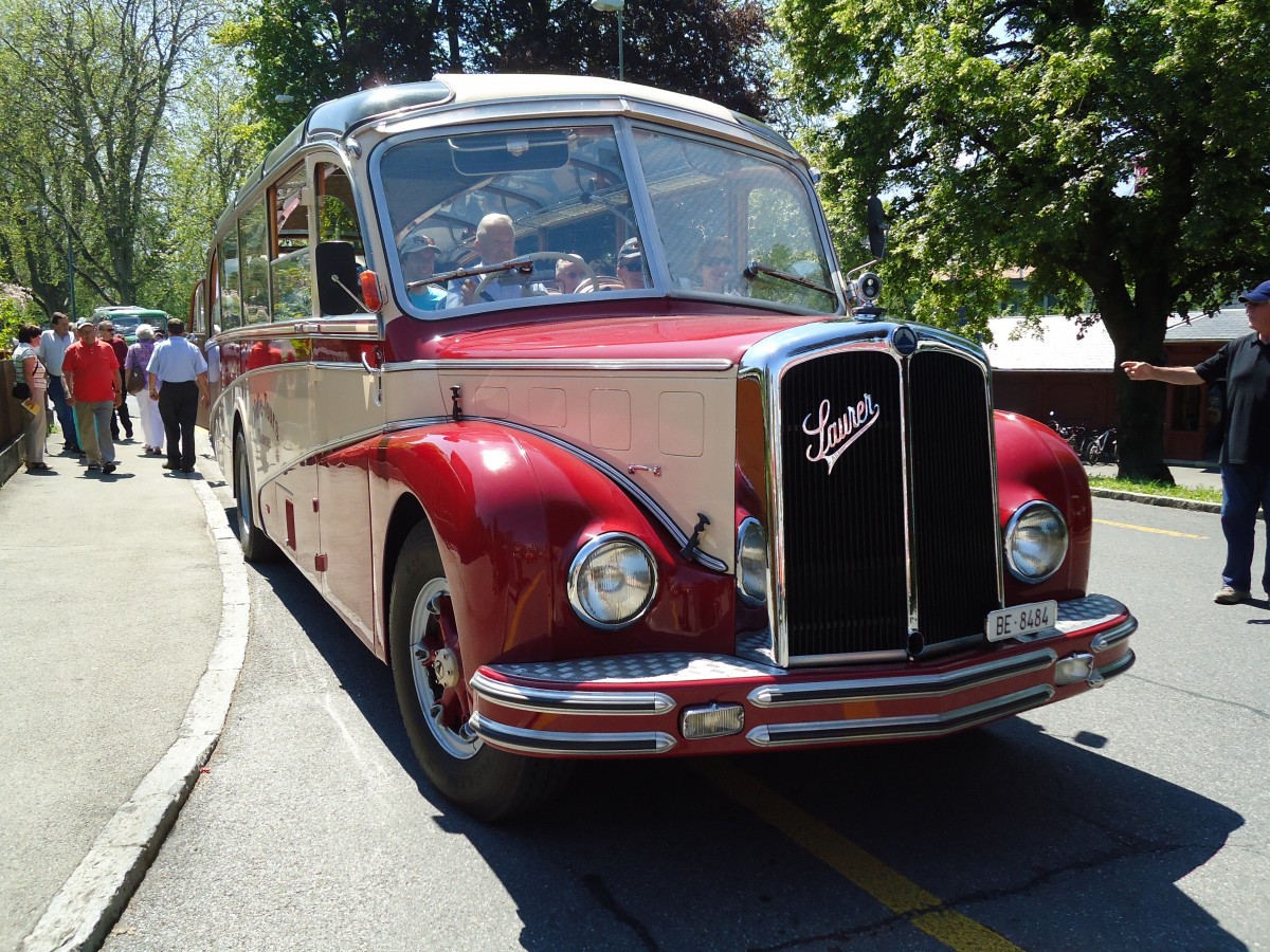 (145'115) - Reusser, Thun - BE 8484 - Saurer/R&J (ex H�sler, Menziken) am 16. Juni 2013 in Thun, Garage STI