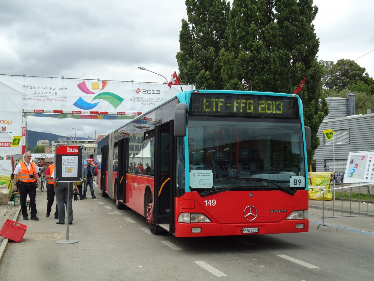 (145'462) - VB Biel - Nr. 149/BE 572'149 - Mercedes am 23. Juni 2013 in Nidau, ETF